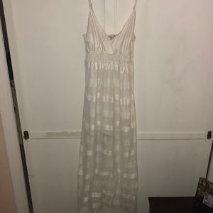 Long white dress